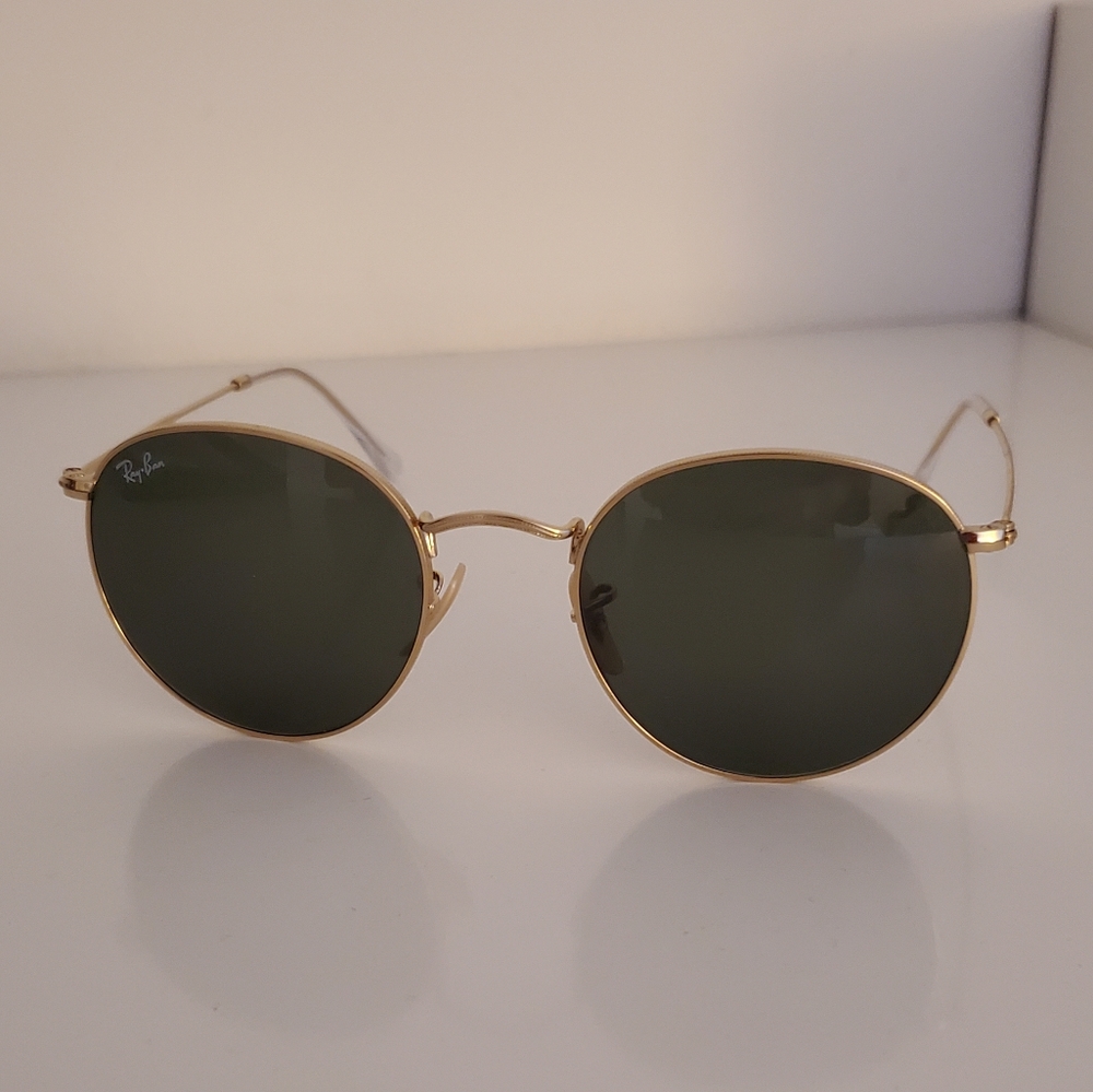 Ray Ban Round Metal Sunglasses